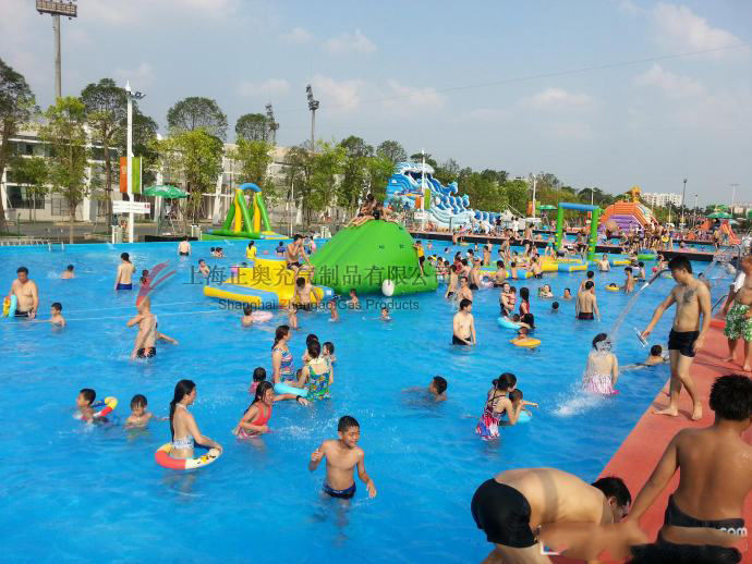 廣東奧體移動水上樂園案例