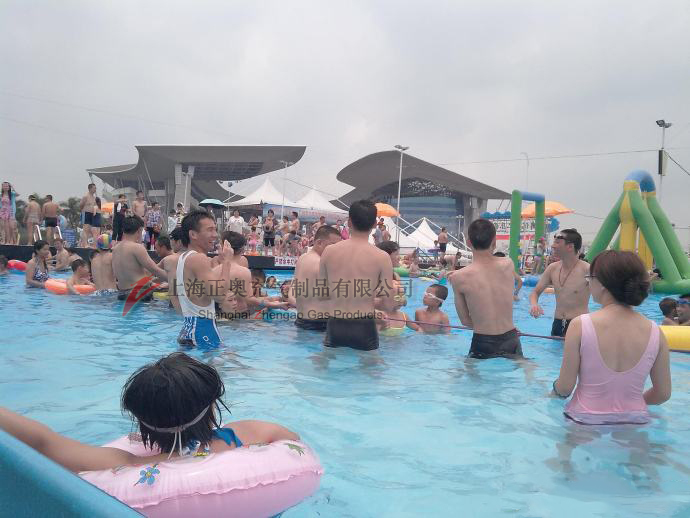 廣東奧體移動水上樂園案例