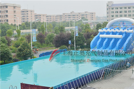 河南信陽移動水上樂園案例