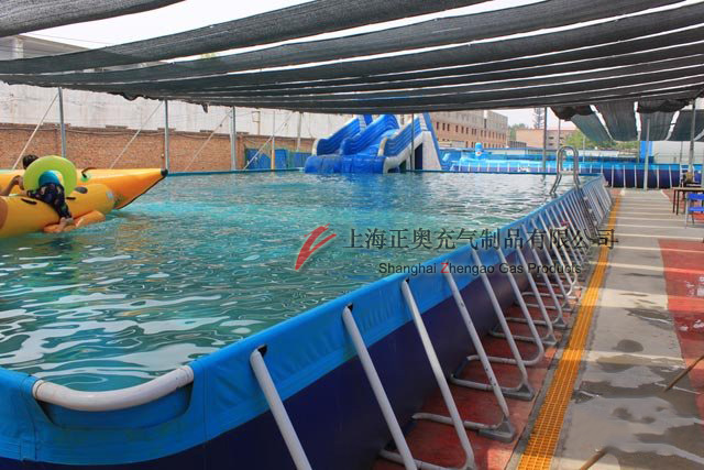 浙江紹興移動水上樂園案例


