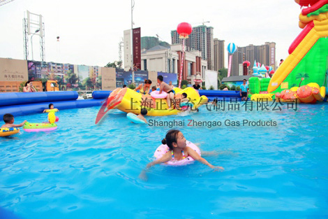 江蘇鎮(zhèn)江移動(dòng)水上樂園案例

