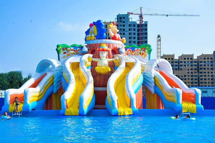 大型充氣水滑梯