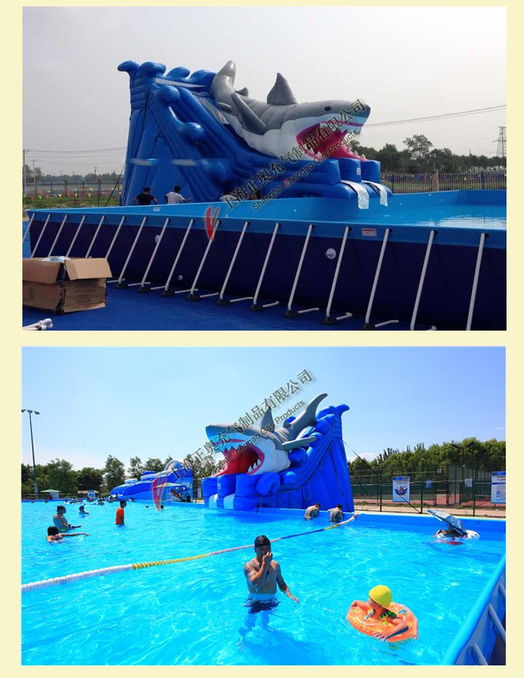 大型充氣水滑梯
